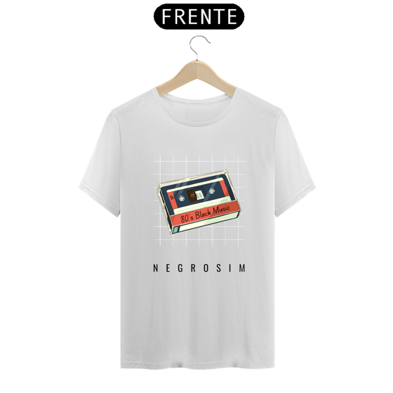 Camiseta Fita Cassete Negrosim