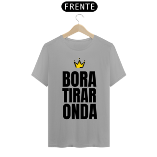 Nome do produto Camiseta Bora Tirar Onda Negrosim