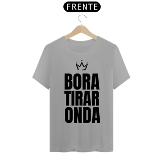Nome do produto Camiseta Bora tirar Onda Negrosim