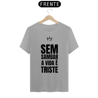 Nome do produto Camiseta Sem Sambar Negrosim