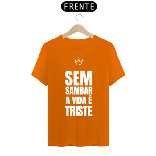Nome do produto Camiseta Sem Sambar Negrosim