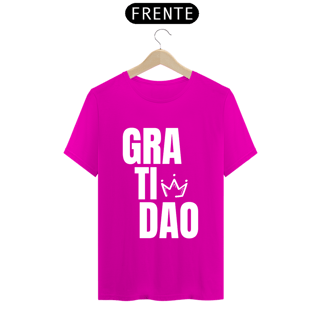 Nome do produto Camiseta Gratidão Negrosim