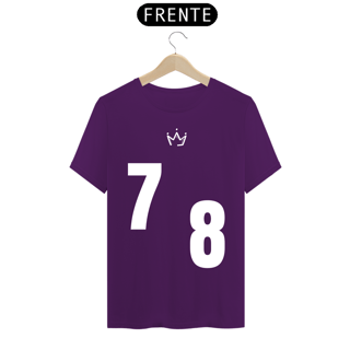 Nome do produto Camiseta 7 e 8 Negrosim