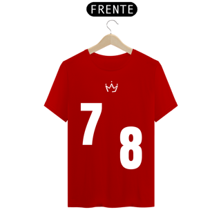 Nome do produto Camiseta 7 e 8 Negrosim