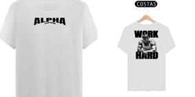 Camiseta ALPHA WORK HARD ARNOLD