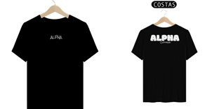 Nome do produtoCamiseta ALPHA Clothing