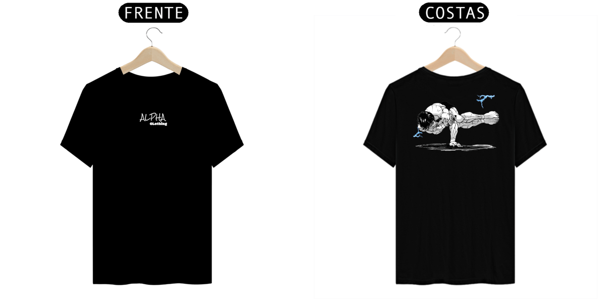 Nome do produto: Camiseta ALPHA Clothing Baki Rama