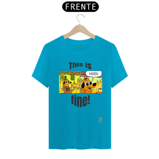 Nome do produto T-Shirt Classic HODL This is fine