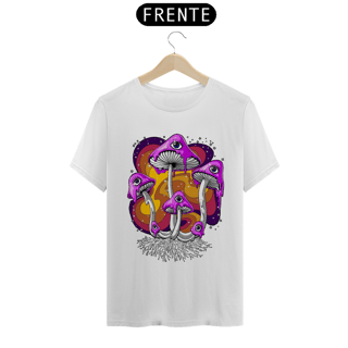 Nome do produto Camiseta Cogumelos Mágicos com Olhos Psicodélicos - Quality