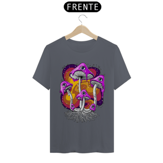Nome do produto Camiseta Cogumelos Mágicos com Olhos Psicodélicos - Quality