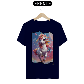 Nome do produto Unicórnio Fofinho Saltitante - Camiseta