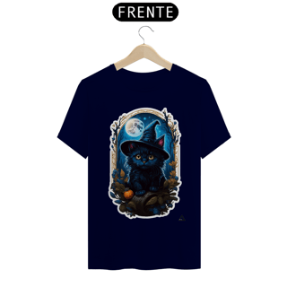 Nome do produto Gato Bruxo - Camiseta