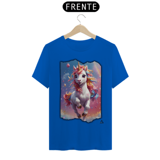 Nome do produto Unicórnio Fofinho Saltitante - Camiseta