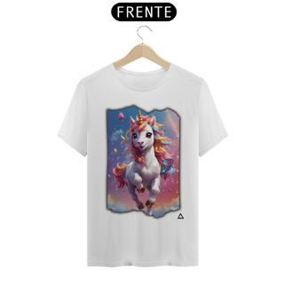 Nome do produto Unicórnio Fofinho Saltitante - Camiseta