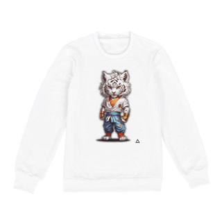 Nome do produto Tigre Lutador Cabeça Dura - Moletom