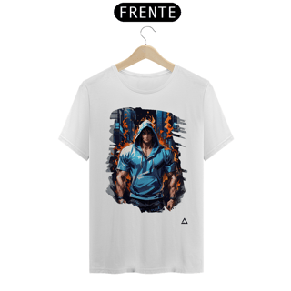 Nome do produto Em Chamas - Camiseta