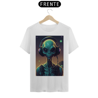 Nome do produto Happy Alien - Camiseta
