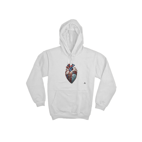 Coração De I.A - Moletom Canguru