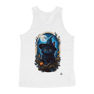 Nome do produto Gato Bruxo - Camiseta Regata