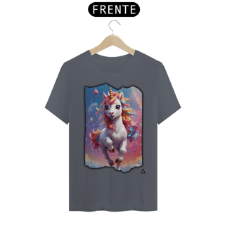 Nome do produto Unicórnio Fofinho Saltitante - Camiseta