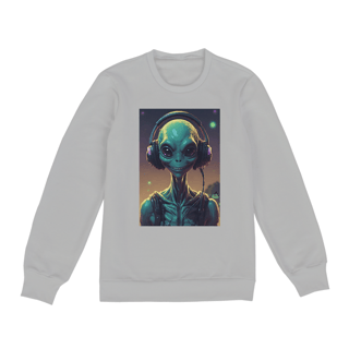 Nome do produto Happy Alien - Moletom