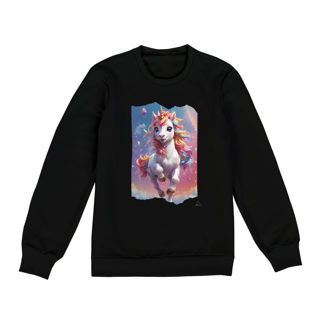 Nome do produto Unicórnio Fofinho Saltitante - Moletom