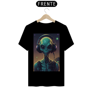 Nome do produto Happy Alien - Camiseta