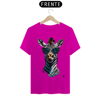 Nome do produto Zebra De Óculos Escuro - Camiseta