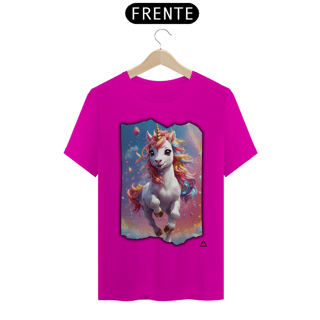 Nome do produto Unicórnio Fofinho Saltitante - Camiseta