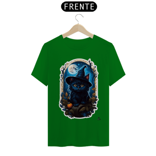 Nome do produto Gato Bruxo - Camiseta
