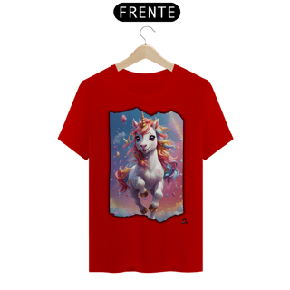 Nome do produto Unicórnio Fofinho Saltitante - Camiseta