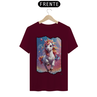 Nome do produto Unicórnio Fofinho Saltitante - Camiseta