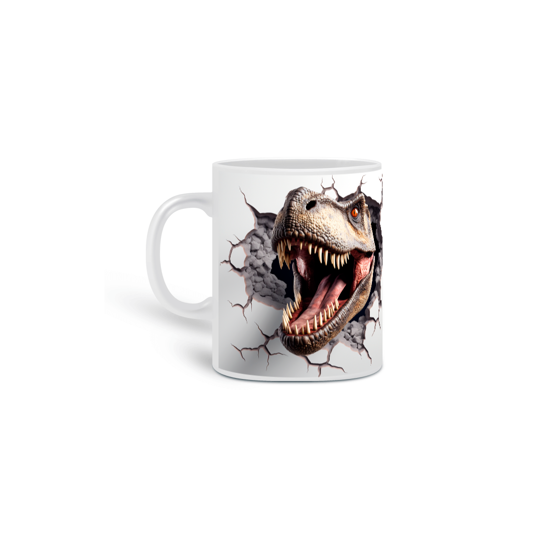 Caneca Dinossauro 2 lados