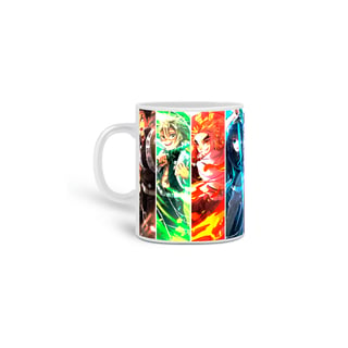 Caneca Caçadores Demon Slayer