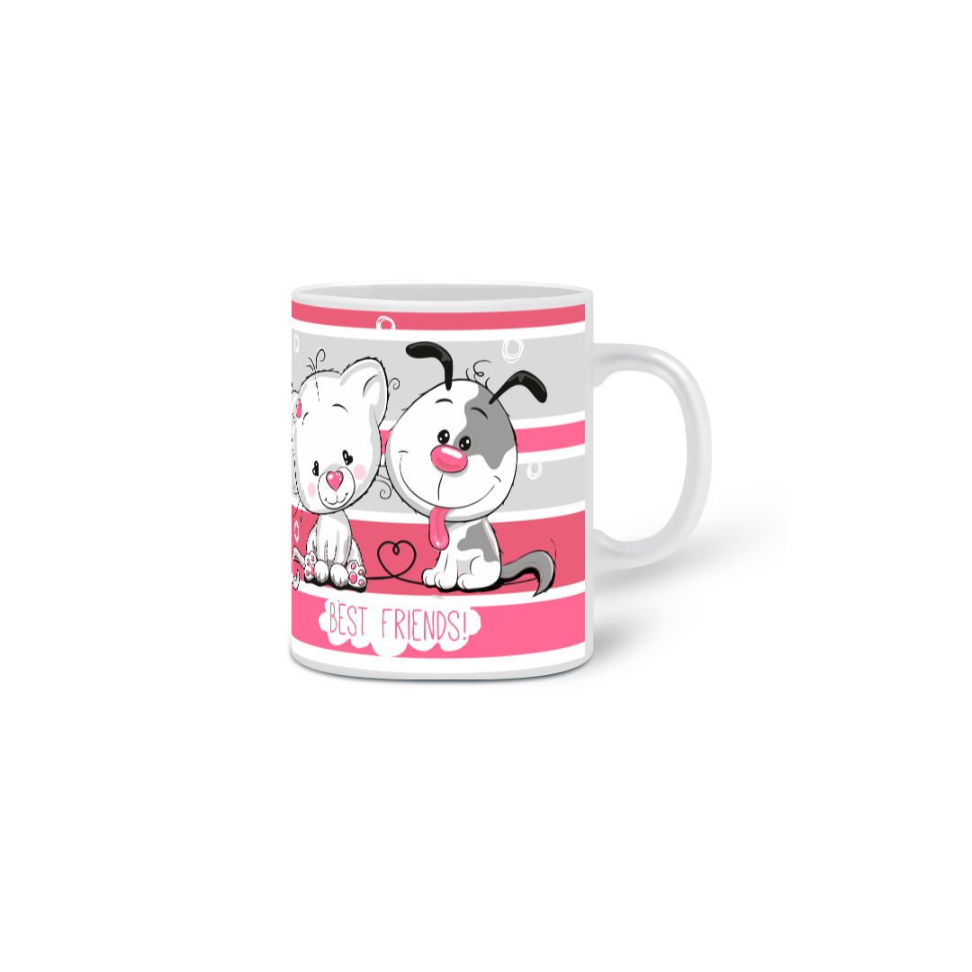 Caneca PET Best Friends