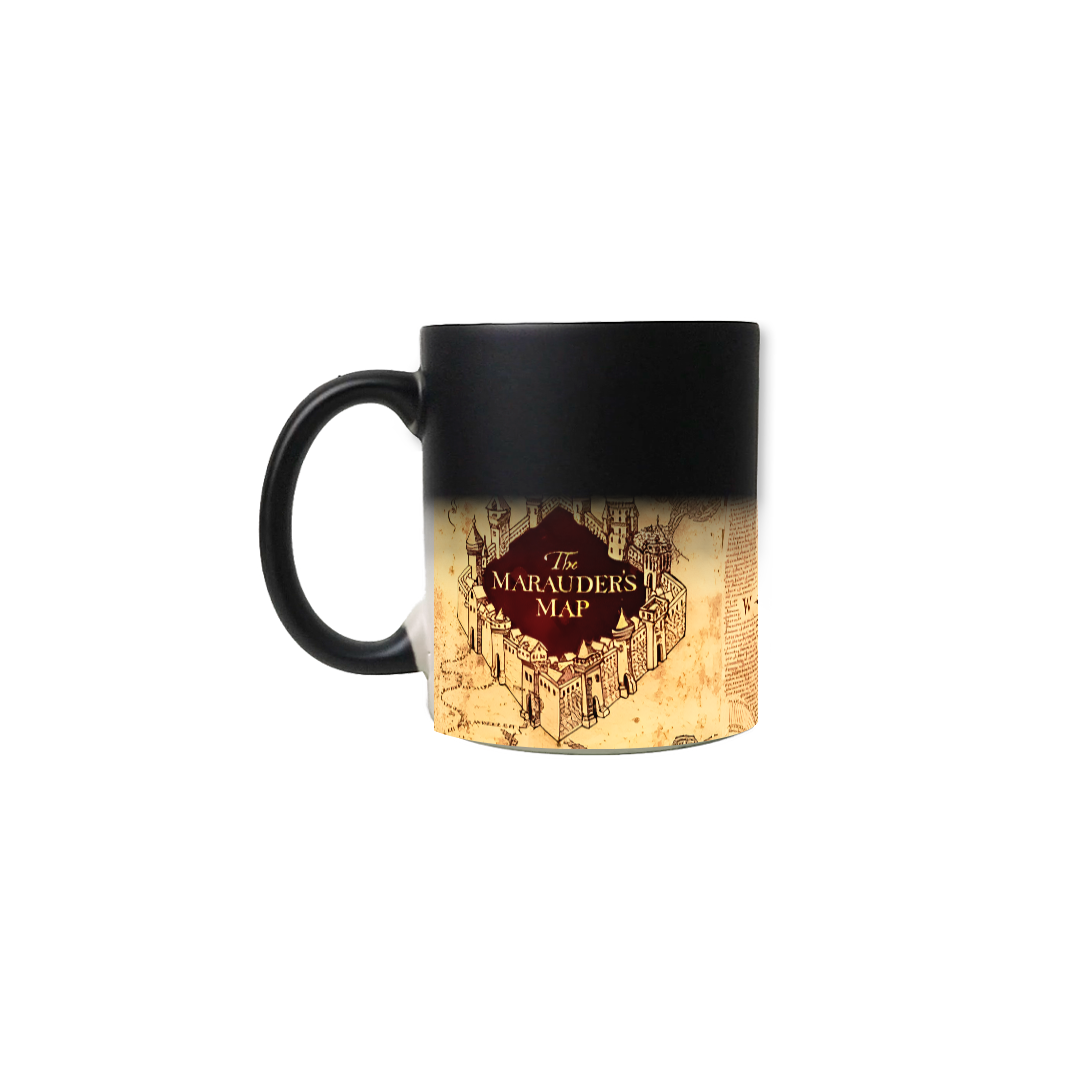 Caneca Mágica Mapa do Maroto - Harry Potter