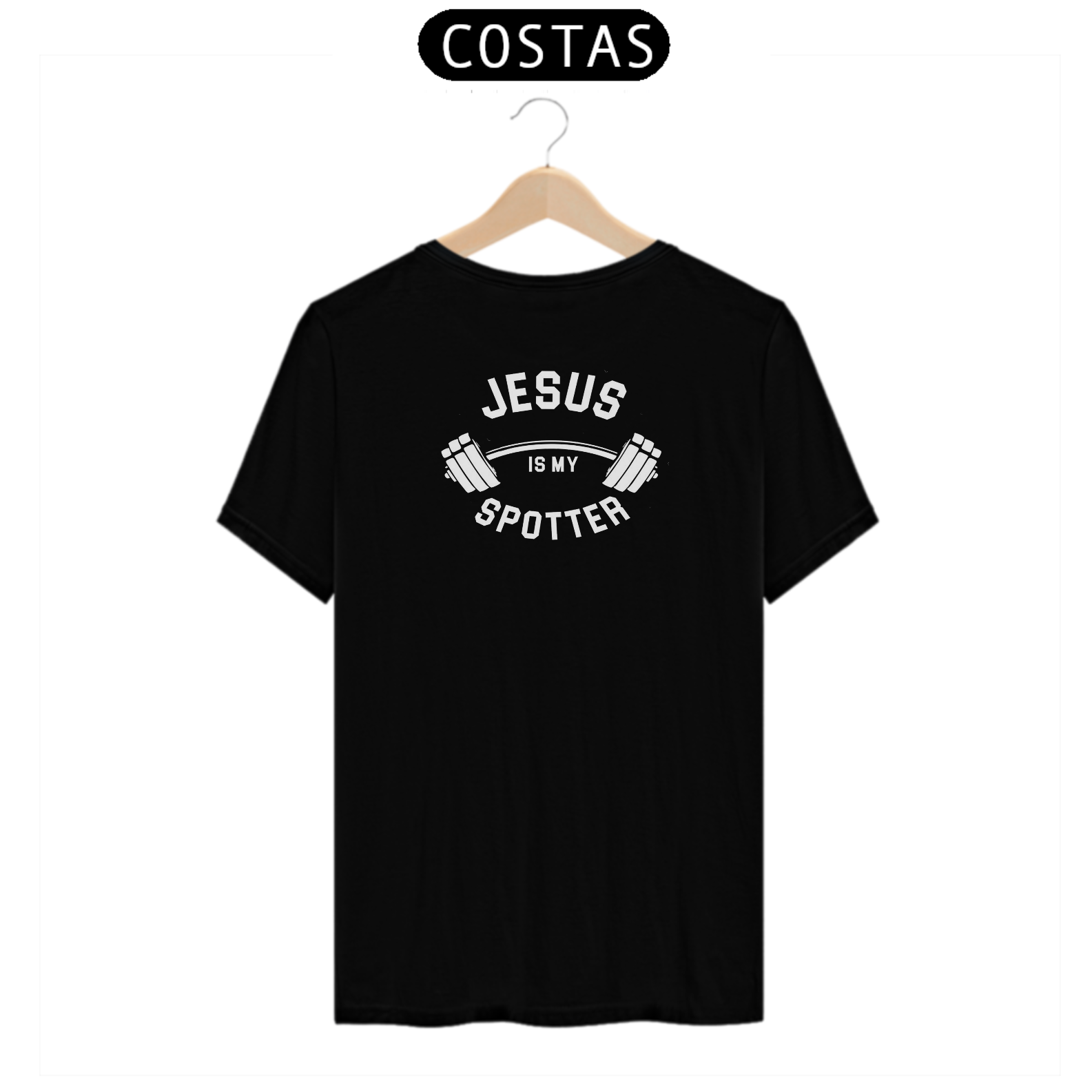 T-shirt Classic Jesus is My Spotter 