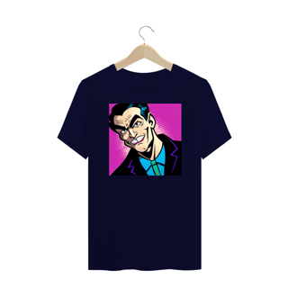 Nome do produto Camiseta Pin-up Conde Drácula (Plus Size)