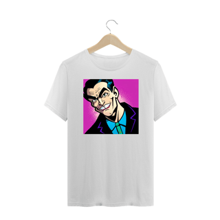 Nome do produto Camiseta Pin-up Conde Drácula (Plus Size)