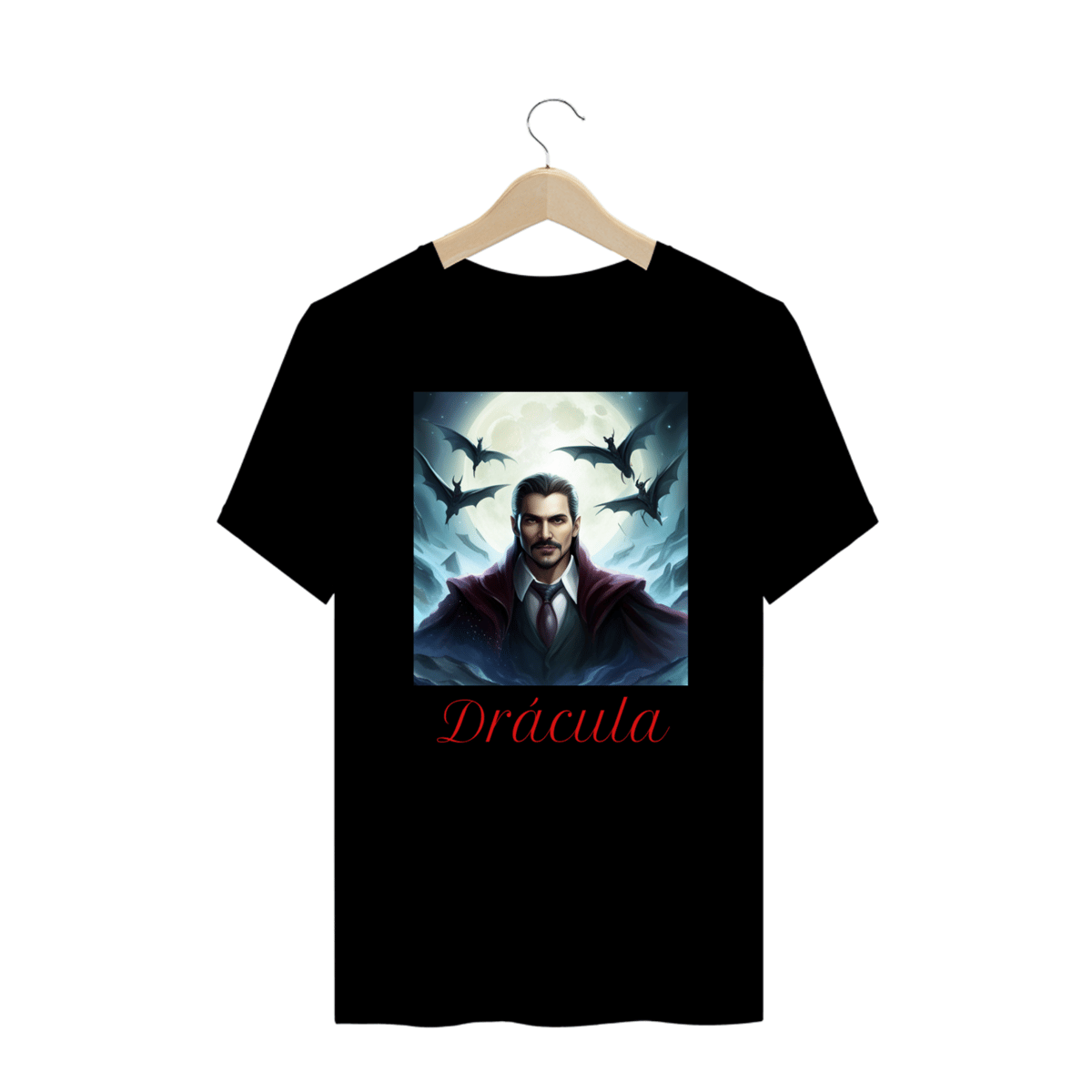 Nome do produto: Camiseta Drácula (Plus Size)