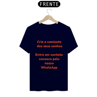 Nome do produto Camiseta Personalizada - Escolha sua estampa favorita