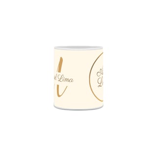 Nome do produto Caneca Nome Dourado