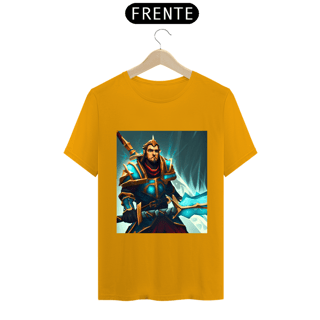 Nome do produto Camiseta Unissex Runescape Guerreiro Espada Grande Algodão 100