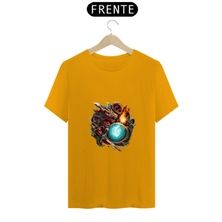 Nome do produto Camiseta Unissex Dragão Bola de Cristal Dungeons & Dragons Algodão 100