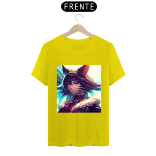 Nome do produto Camiseta Unissex Raça Miqo'te Final Fantasy Algodão 100