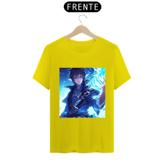 Nome do produto Camiseta Unissex Blue Mage Mago Azul Job Final Fantasy Algodão 100