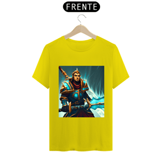 Nome do produto Camiseta Unissex Runescape Guerreiro Espada Grande Algodão 100