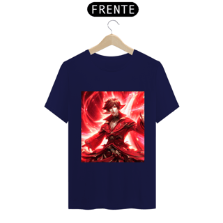 Nome do produto Camiseta Unissex Red Mage Mago Vermelho Final Fantasy Algodão 100