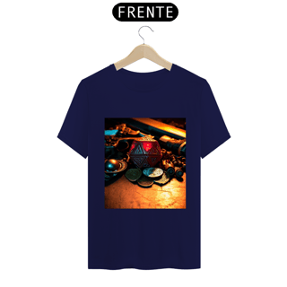 Nome do produto Camiseta Unissex Dado de RPG e Tesouros Dungeons & Dragons d&d Algodão 100