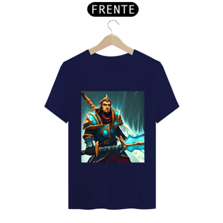 Nome do produto Camiseta Unissex Runescape Guerreiro Espada Grande Algodão 100